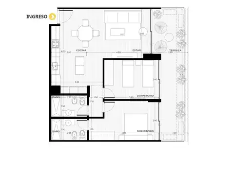 Venta | Departamento 1 dormitorio con balcón Norte | Barrio Refinería, Rosario