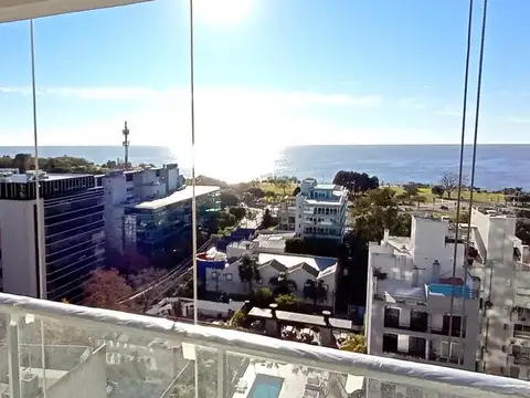 Torre Wave · 2 ambientes en alquiler full amenities piso alto vista al rio