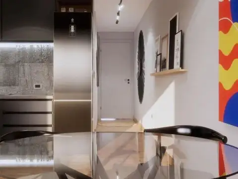 Departamento 3 ambientes con 2 baños