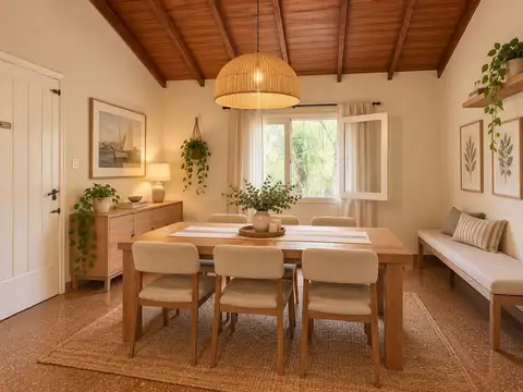 Casa 3 ambientes con 2 baños