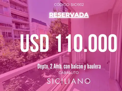 Departamento en Caballito