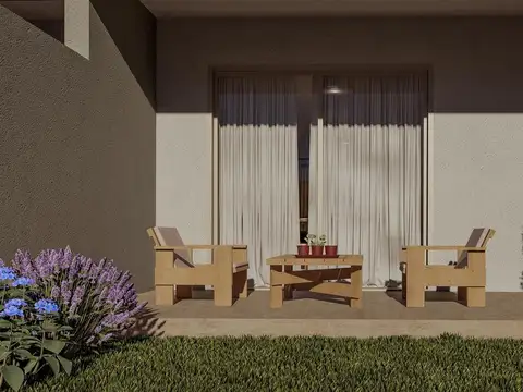 Casa 4 ambientes con 2 baños
