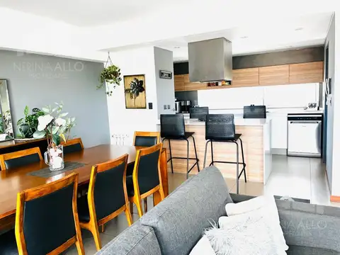 Departamento 4 ambientes con 2 baños