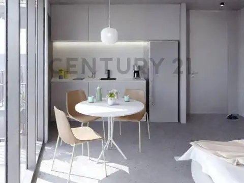 VENTA 1 AMBIENTE CON BALCON EN CONSTRUCCIÓN EN CHACARITA