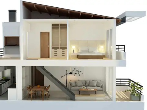 Departamento en Venta de 1 dormitorio