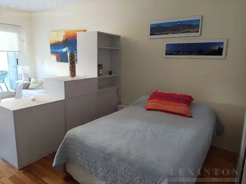 Alquiler Belgrano Monoambiente grande con terraza propia. SUM y Pileta