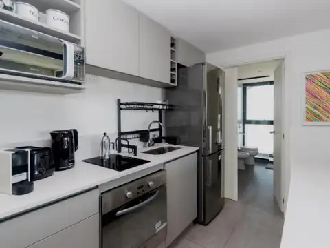 Departamento 2 ambientes con 1 baño