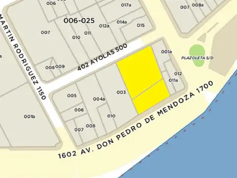 Terreno en Alquiler de 2450,0 m2