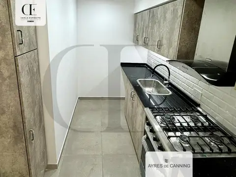 Departamento 2 ambientes con 1 baño