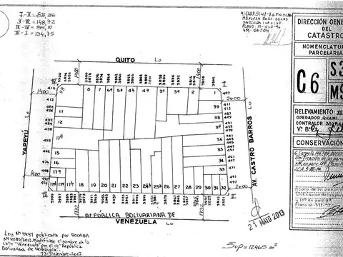 TERRENO 8,66x36.26 - Apto edificio -USAM 