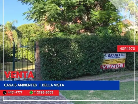 Casa en Venta en Bella Vista, Partido de San Miguel