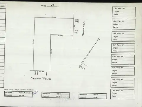 Terreno en Venta de 1375,0 m2