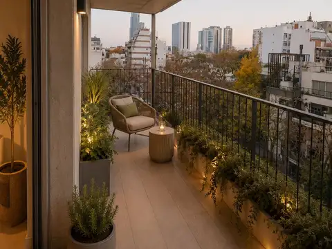 Venta 3 ambientes con balcón terraza en Nuñez