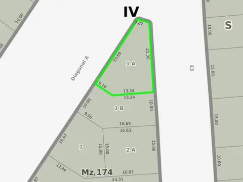 Terreno en venta - 261Mts2 - Las Toninas