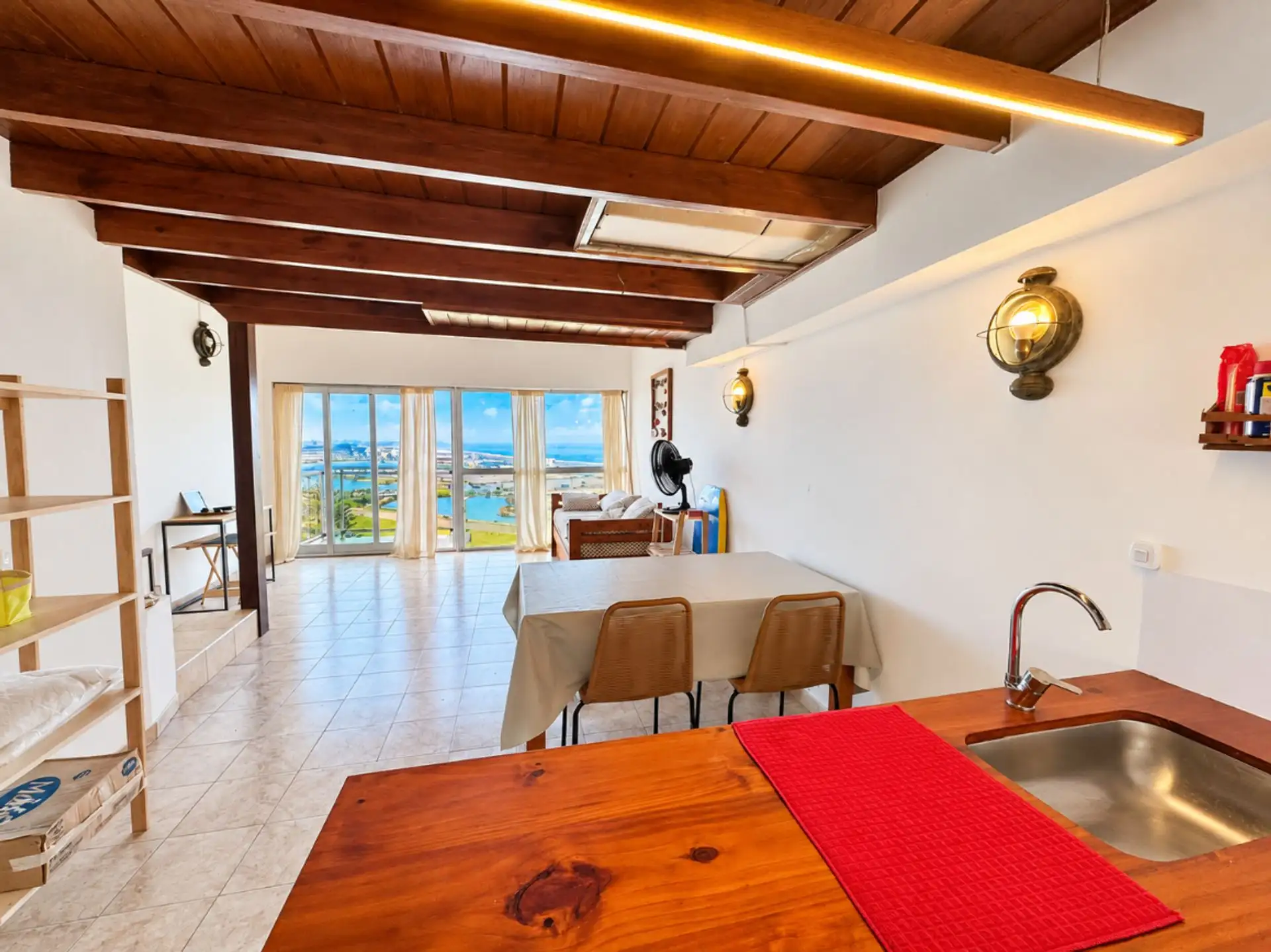 Depto 2 amb, 55.64m² con balcón y cochera — Punta Mogotes