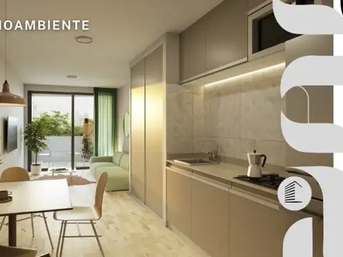 Venta monoambiente a estrenar en Chacarita con Balcon