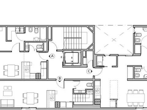 Departamento en Venta de 3 ambientes
