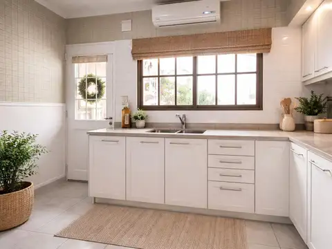 RETASADA  Venta de Casa 3 ambientes Con Cochera, Patio y Parrilla en Flores