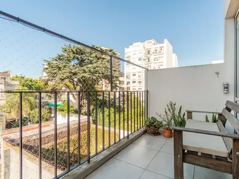 Departamento 2 ambientes con 2 baños