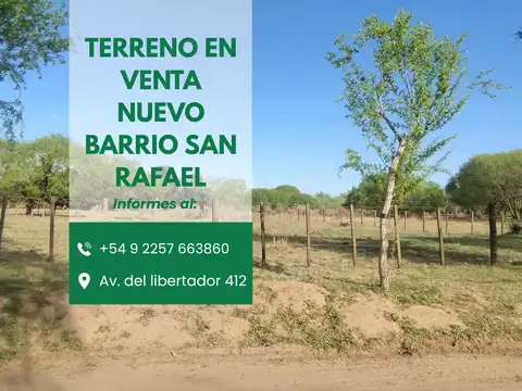 TERRENO EN  VENTA