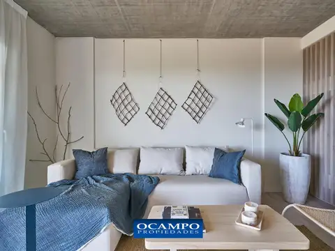 Departamento 2 ambientes con 1 baño