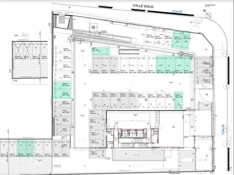 OFICINAS 960 m2 PLANTA LIBRE   OLIVOS 18 cocheras