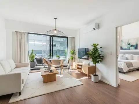 Departamento. 2 ambientes. Suite. Balcón aterrazado. Amenities. Las Cañitas