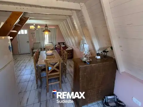 CASA TIPO CABAÑA EN BALNEARIO SAUCE GRANDE