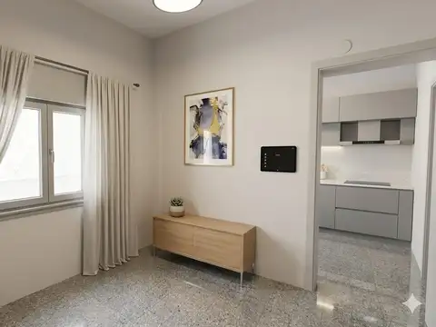Depto Tipo Casa 2 ambientes con 2 baños
