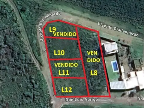 Terreno en Capitan Bermudez Quinta Cairo