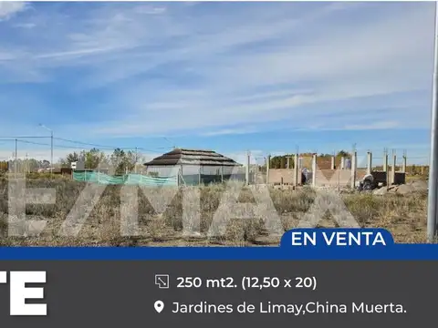 Terreno en Venta Jardines del Limay China Muerta