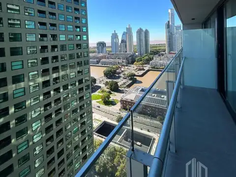 Departamento monoambiente en Puerto Madero - Quartier  - con cochera para moto . piso 29