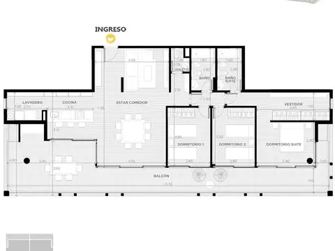 Departamento en Venta en Fisherton, Rosario
