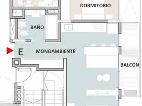 Departamento en Venta Apto profesional