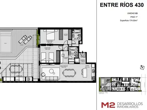 Departamento en Venta al Oeste