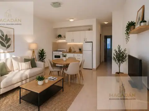 Venta - Departamento 2 ambientes con terraza propia y cochera - apto crédito - acepta permuta