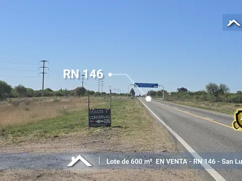 Terreno en Venta 37  mts Fondo