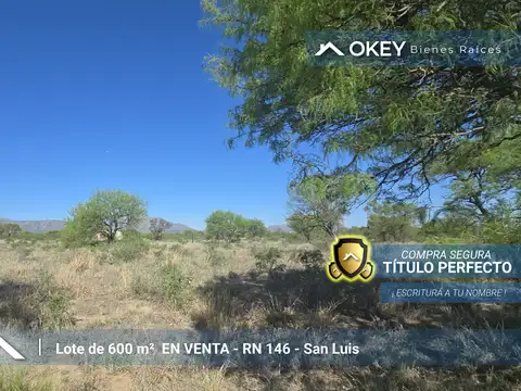 Terreno en Venta de 600,0 m2