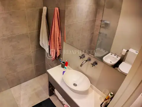 Departamento 2 ambientes con 2 baños