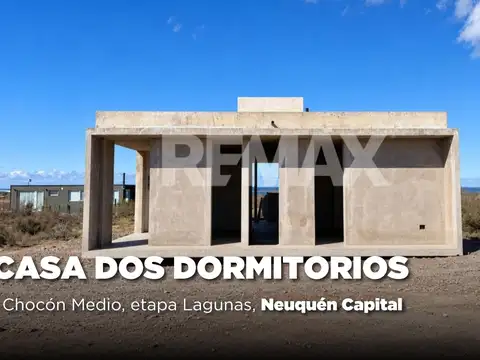 Casa en venta 2 dormitorios | chocon medio