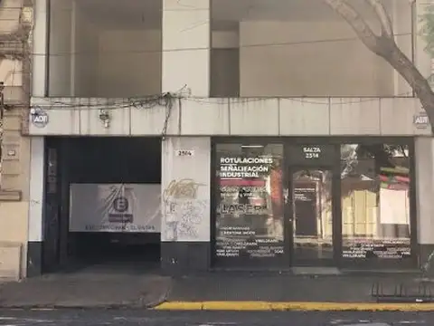 SALTA y PUEYRREDON - LOCAL Y DEPOSITO CON COCHERA