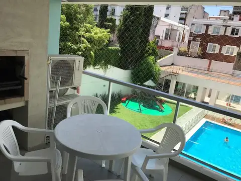 Alquiler Palermo Depto de 3 ambientes amoblado cochera, amenities