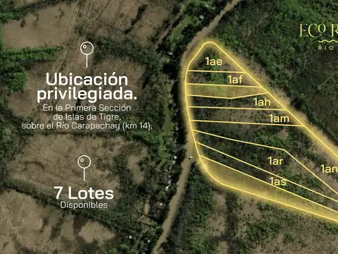 Terreno en Venta en Arroyo Carapachay, USD 39.000