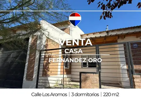 CASA EN VENTA EN FERNANDEZ ORO