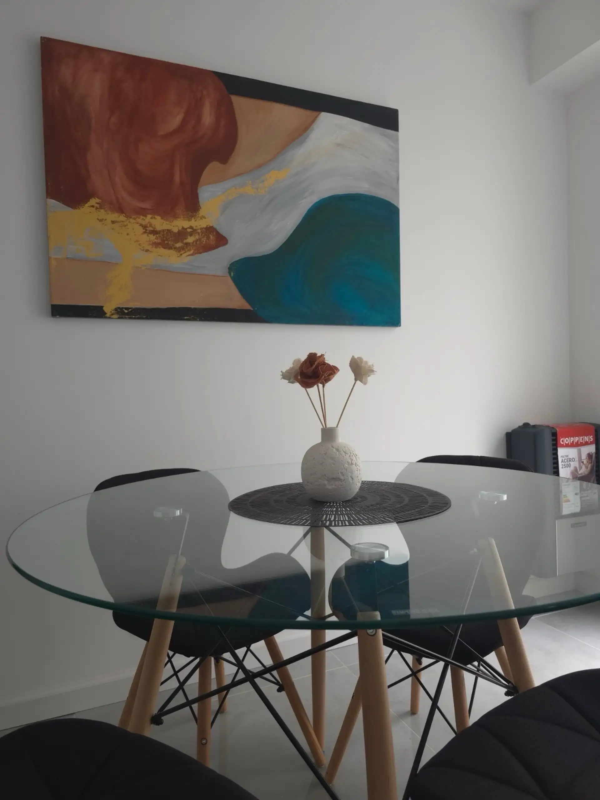 Departamento 1 amb, 34m² con balcón y parrilla — Plaza Colon