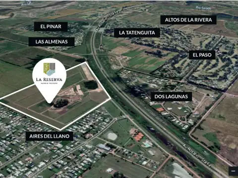VENTA LOTE N°6, 1000 M2, BARRIO PRIVADO LA RESERVA