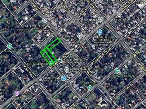 Belisario Roldan e/ La Piedad y Amancay