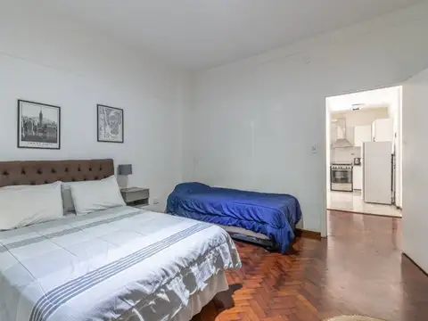 Departamento 2 ambientes con 1 baño