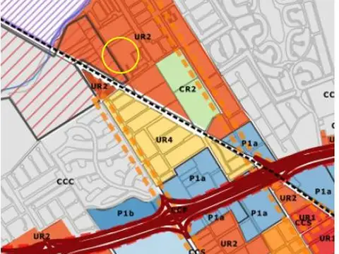 Terreno en Venta 105  mts Frente