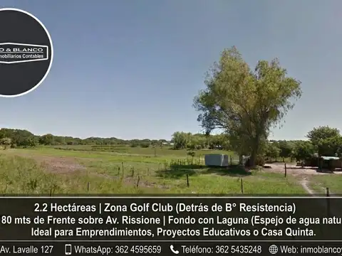 SE VENDE 2.2 HA TERRENO DETRÁS DEL BARRIO Mujeres Argentinas